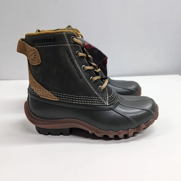 NWT Wolverine Women's Torrent Waterproof Duck Boot Size 5.5 - Picture 4 of 8